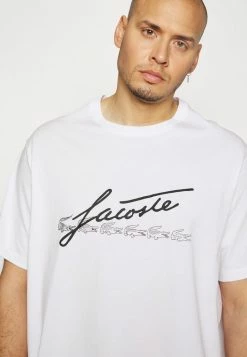 Lacoste PLUS - T-shirt Imprimé - White -Lacoste Soldes Magasin 17caa57568b94f78a6384c3e4b76950a