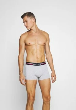 Lacoste 3 PACK - Shorty - Marine/argent Chine/rouge -Lacoste Soldes Magasin 1974c3351c404c54908cd5a7b914c185