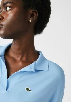 Lacoste Robe Pull - Bleu Clair -Lacoste Soldes Magasin 1a572822f8e848829bfec1bb71074201