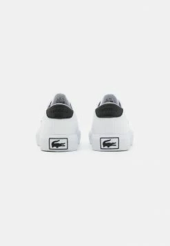 Lacoste GRIPSHOT UNISEX - Baskets Basses - White/black -Lacoste Soldes Magasin 1a9987936fb74105ad24a3587b008444