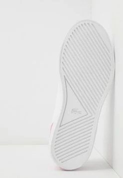 Lacoste LEROND - Baskets Basses - White/light Pink -Lacoste Soldes Magasin 1b38bf5285584e50bc47b1d358507b0b