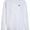 Lacoste T-shirt à Manches Longues - White