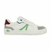 Lacoste Baskets Basses - Wht Lt Grn