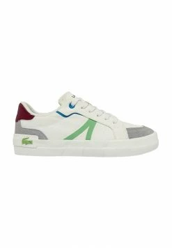 Lacoste Baskets Basses - Wht Lt Grn