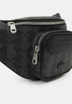 Lacoste THE BLEND UNISEX - Sac Banane - Noir/gris -Lacoste Soldes Magasin 1c309f51d07342ef98406d4ce322c27f