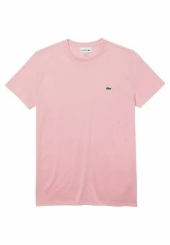 Lacoste T-shirt Basique - Rose -Lacoste Soldes Magasin 1cf6f91500234eae96f0f100e7bc4512