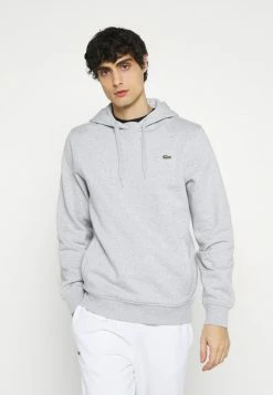 Lacoste Sweat à Capuche - Argent Chine/elephant