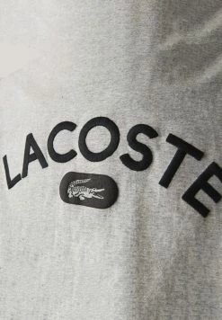 Lacoste T-shirt Imprimé - Gris Chine -Lacoste Soldes Magasin 1d36dec0106a4d9a97cbc434b344bbbf