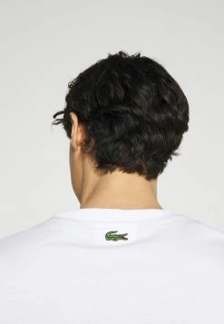 Lacoste T-shirt Imprimé - White -Lacoste Soldes Magasin 1d5de39ff1fb454cae3b2db7f84281a1