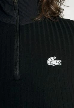 Lacoste EXCLUSIVE - T-shirt Basique - Black -Lacoste Soldes Magasin 1eeacdca928a4afd8f1100c1fca54a91