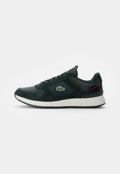 Lacoste JOGGEUR - Baskets Basses - Dk Grn/off Wht
