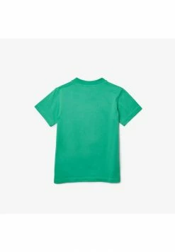 Lacoste MINECRAFT - T-shirt Imprimé - Vert -Lacoste Soldes Magasin 21251576d49d4d3fb3a60eec8e82781b