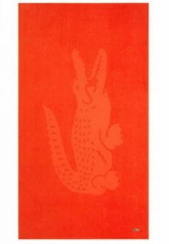 Lacoste Serviette De Plage - Red