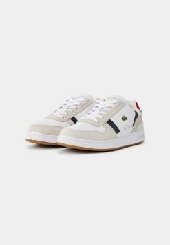 Lacoste T-CLIP 0120 2 SFA - Baskets Basses - Wht/nvy/red -Lacoste Soldes Magasin 226f8de6d8654c39b3b3c87d4f82a1b2