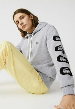 Lacoste Sweat à Capuche - Gris Chine -Lacoste Soldes Magasin 22db1888477346918f010aef4b4f91eb