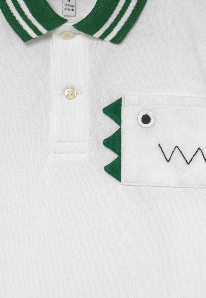 Lacoste Polo - White/forest Green 3 Lacoste Polo - White/forest Green – Image 3