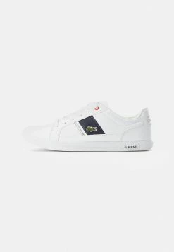 Lacoste EUROPA - Baskets Basses - Wht/nvy/red