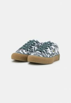 Lacoste GRIPSHOT - Baskets Basses - White/dark Green -Lacoste Soldes Magasin 23ec946110ed47c58f750afb09e268d5