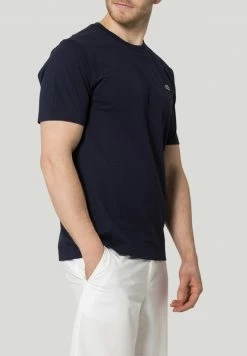 Lacoste T-shirt Basique - Navy Blue -Lacoste Soldes Magasin 23f2319bdfe149e3a12d1a93727af5d8