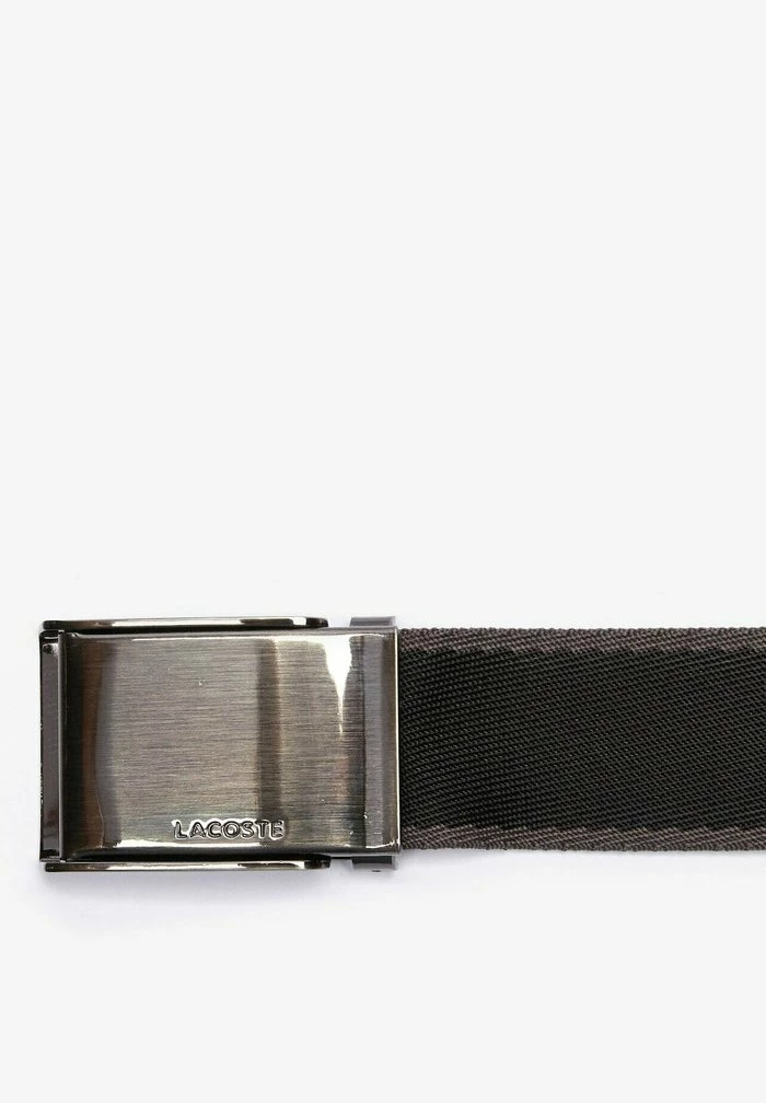 Lacoste 35 WOVEN STRAP - Ceinture - Anthracite 2 Lacoste 35 WOVEN STRAP - Ceinture - Anthracite – Image 2