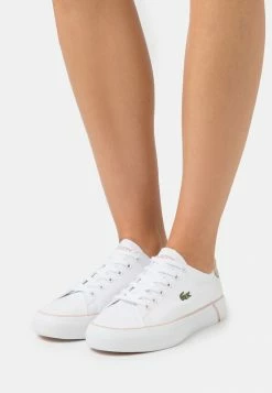 Lacoste GRIPSHOT - Baskets Basses - White/light Pink