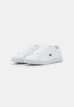 Lacoste CARNABY EVO - Baskets Basses - White/light Pink -Lacoste Soldes Magasin 2565fe7f1cf74988abba47df38002eab