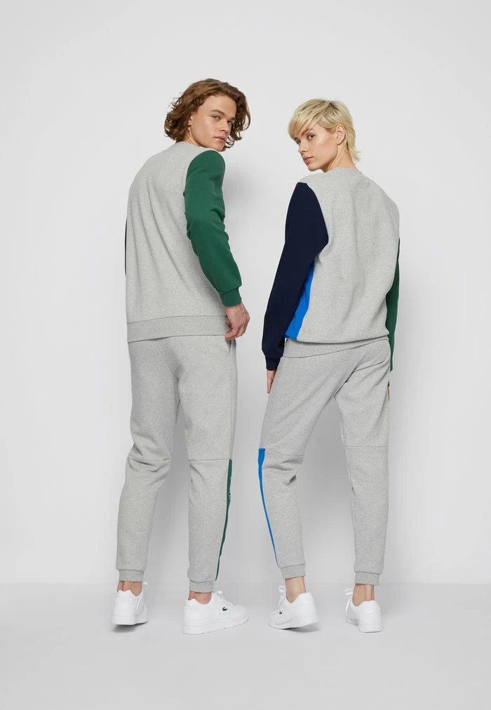 Lacoste UNISEX - Sweatshirt - Silver Chine/green/navy Blue/blue Royal 3 Lacoste UNISEX - Sweatshirt - Silver Chine/green/navy Blue/blue Royal – Image 3