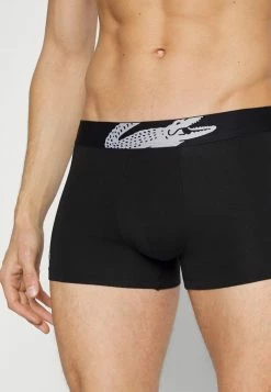 Lacoste NUA 3 PACK - Shorty - Black/white/silver Chine -Lacoste Soldes Magasin 2867195ebf4d4e91a2b8991849c08091