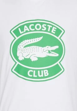 Lacoste T-shirt Imprimé - White -Lacoste Soldes Magasin 2932e3f6fb674131b48325b2d8d14405