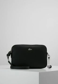 Lacoste SQUARE CROSSOVER BAG - Sac Bandoulière - Black