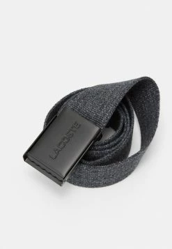 Lacoste Ceinture - Noir/chine -Lacoste Soldes Magasin 29941c15b08c4e7497b4370c69a2693c