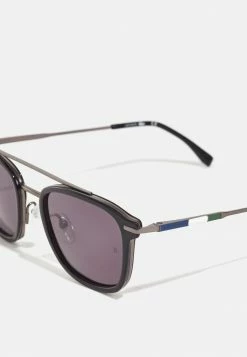 Lacoste Lunettes De Soleil - Dark Grey/black -Lacoste Soldes Magasin 29af5b41a9924e78a766cf04be97358c