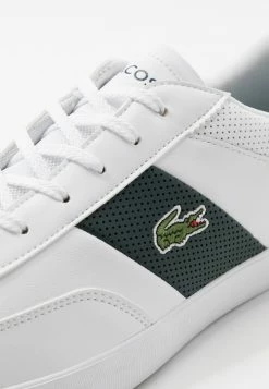 Lacoste COURT MASTER - Baskets Basses - White/dark Green -Lacoste Soldes Magasin 2a065f060544481d96822b816abf3e13