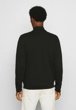 Lacoste Sweat à Capuche Zippé - Noir -Lacoste Soldes Magasin 2abe8bc382c14558bc3a6e8153fb77f7