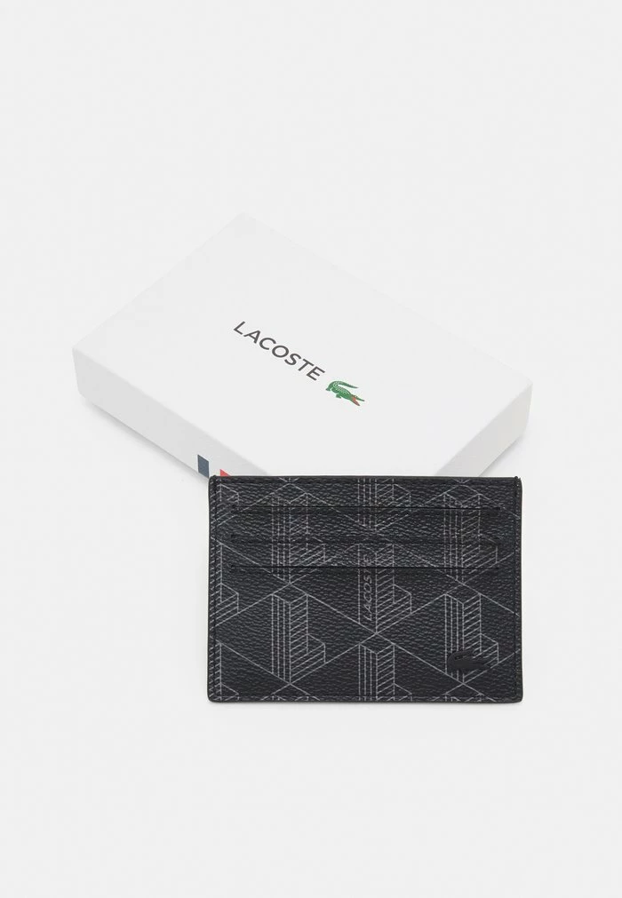 Lacoste THE BLEND - Étui Pour Cartes De Visite - Noir/gris 4 Lacoste THE BLEND - Étui Pour Cartes De Visite - Noir/gris – Image 4