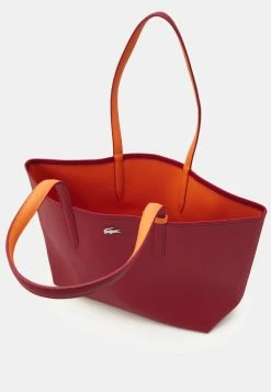 Lacoste Sac à Main - Bordeaux Fango -Lacoste Soldes Magasin 2ad64b29716d4421850b0aa75097904d