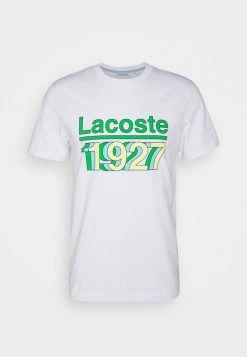 Lacoste Soldes Magasin 17 Lacoste T-shirt Imprimé - Blanc