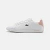 Lacoste GRADUATE - Baskets Basses - White/light Pink