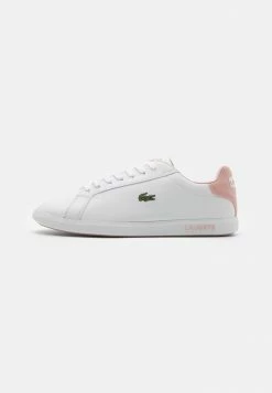 Lacoste GRADUATE - Baskets Basses - White/light Pink