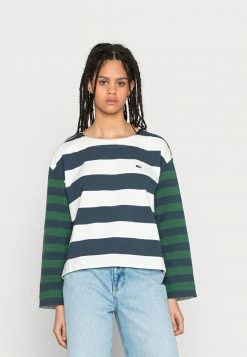 Lacoste T-shirt à Manches Longues - Multi Coloured