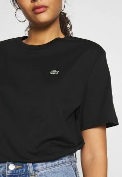 Lacoste T-shirt Basique - Black -Lacoste Soldes Magasin 2f018c25c99d4007ad70a3271562a12f