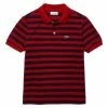 Lacoste Polo - Rouge / Bleu Marine