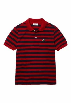 Lacoste Polo - Rouge / Bleu Marine