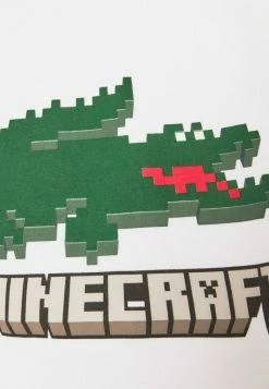 Lacoste X MINECRAFT SET - Pyjama - Blanc / Noir -Lacoste Soldes Magasin 317a8f7650b3461db94006ea2a4a9392