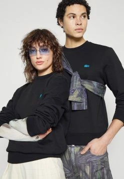 Lacoste EXCLUSIVE - Sweatshirt - Black -Lacoste Soldes Magasin 31b17ad2abe742e6aebedd2ff05d84a7