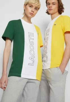 Lacoste UNISEX - T-shirt Imprimé - White/green Broom 12 Lacoste UNISEX - T-shirt Imprimé - White/green Broom -Lacoste Soldes Magasin 326277850e3149ad905ba7eda97af284
