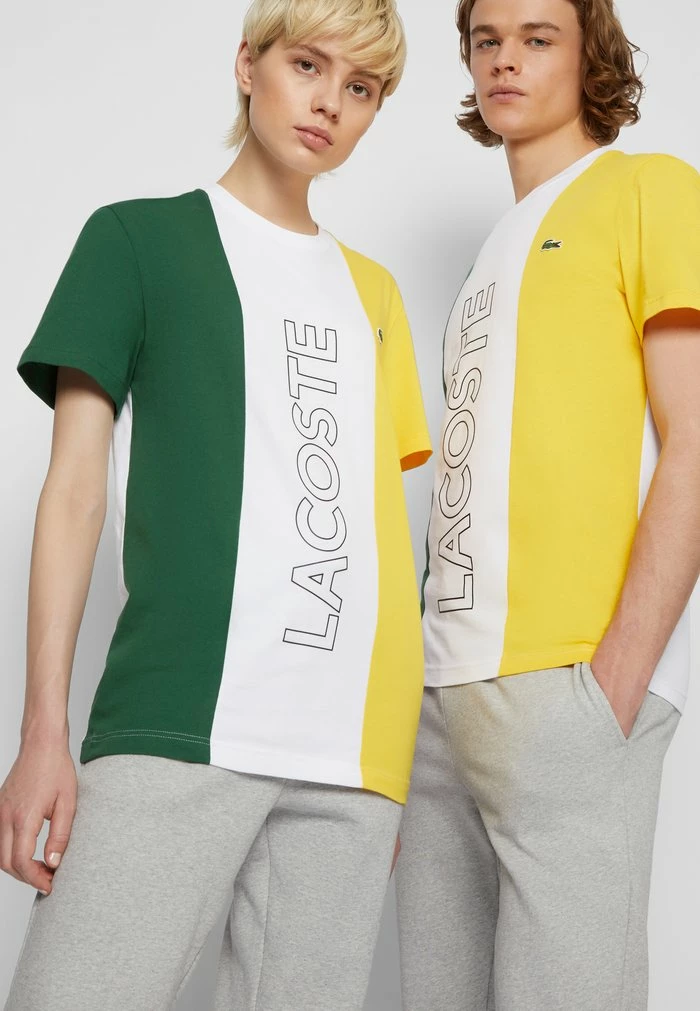 Lacoste UNISEX - T-shirt Imprimé - White/green Broom 6 Lacoste UNISEX - T-shirt Imprimé - White/green Broom – Image 6