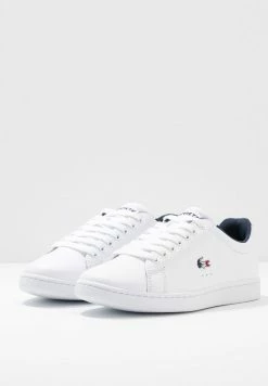 Lacoste CARNABY EVO - Baskets Basses - White/navy/red 11 Lacoste CARNABY EVO - Baskets Basses - White/navy/red -Lacoste Soldes Magasin 32b2a49389e3426ca18ef01ed6f293f9