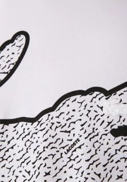 Lacoste T-shirt Imprimé - Blanc -Lacoste Soldes Magasin 32c2aca00ad8424ab7743b484e9eedd3