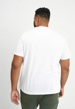 Lacoste T-shirt Basique - Blanc -Lacoste Soldes Magasin 32cce46ce9f94f158c7acd305eaff71e